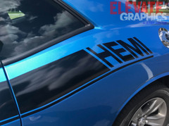 For Dodge Challenger Stripes Side Beast Graphics Vinyl Decal Sticker 2011-2023
