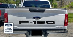 21 – 24 Ford F150 Rear Back Tailgate Inserts Decals Letters Stickers MATTE BLACK