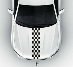 Racing Hood Stripes Decal Vinyl Stickers for Car SUV Truck Universal Fit