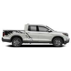Bed mud splash graphics stickers decal compatible with Honda Ridgeline