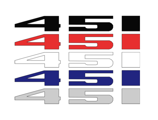 Custom 451 Automotive Decal Set Universal Fit