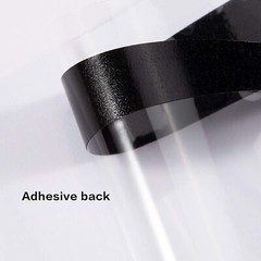 Universal Black Racing Car Hood Stripe Decal Auto Vinyl Bonnet Stickers 2PCS
