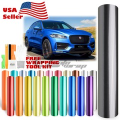 【Gloss Metallic】 Candy Glossy Sticker Decal Vinyl Wrap Air Release Sheet Film