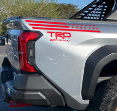 Tacoma Tundra 2024 2025 TRD Off Road vinyl decals stickers Fit Toyota bedsides