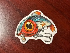 Motorcycle Sticker for Helmets or toolbox #9,894