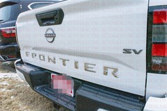 0.32IN raised Chrome letters fits NISSAN FRONTIER 2022 23 tailgate insert