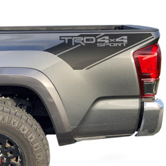 Tacoma TRD 4X4 Sport Decals Truck Fit Toyota Bedside Decal Vinyl Pair