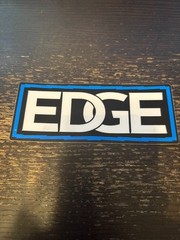 Edge Products Performance Racing Advertising BLUE 5X2 Sticker
