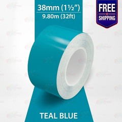 TEAL BLUE 1-1/2″ PIN STRIPE Car Model Motorcycle Decal TAPE Vinyl Sticker 38mm