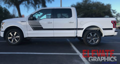 For Ford F150 Side Graphics Hockey Arrow Stripes Vinyl Decals Stickers 2009-2020
