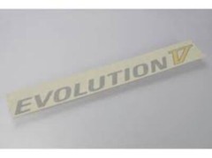 Mitsubishi Genuine New EVO5 CP9A “EVOLUTION V” Side Door Decal Silver Yellow