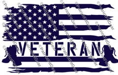 Veteran,American Flag,Support Our Troops,Military,We The People,Vinyl Decal