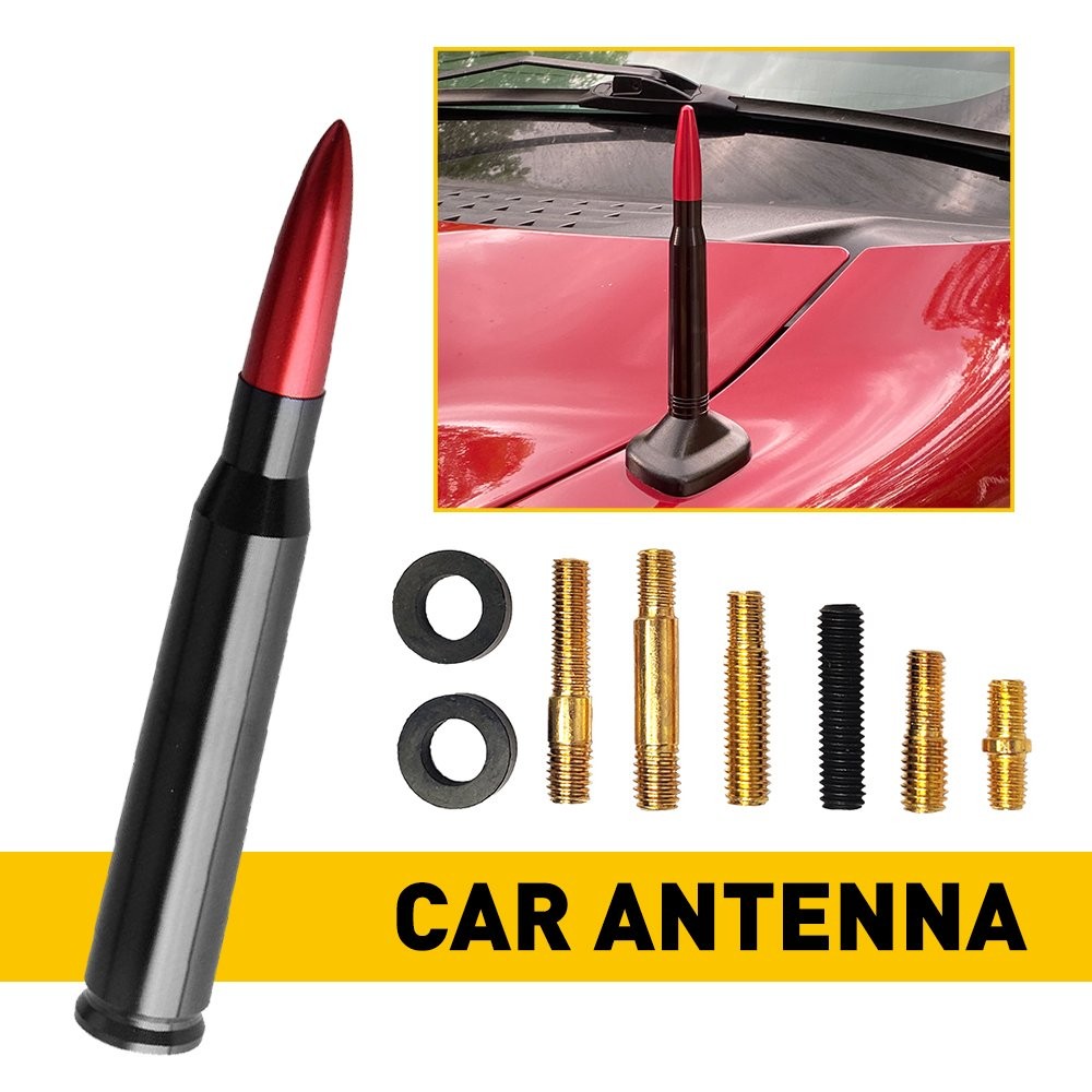 Chrome Silver Bullet Antenna Compatible Fit For Dodge Ram All Years All Models Y