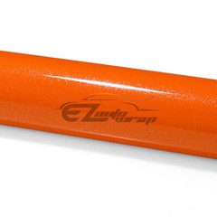 Sparkle Orange Gloss Glitter Auto Car Vinyl Wrap Sticker Decal Sheet Film DIY