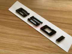Gloss Black 3D ABS Letters Trunk 650i Emblem Rear Badge for BMW 2017-2022 650i