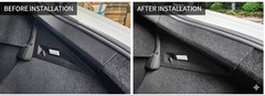 VOLVO Polestar 4 Trunk Side Upper Protect Felt Cover