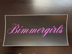 GIRLS BIMMERGIRLS 7″X4″ Vinyl Decal Sticker Car BMW M3