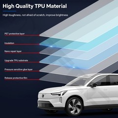For Volvo EX-90 EX90 2025-UP Precut Paint Protection Film Clear PPF TPU 8.5Mil