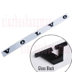 For Volvo + XC60 B5 Rear Trunk Lid Letter Badge Nameplate Emblem Gloss Black 3P