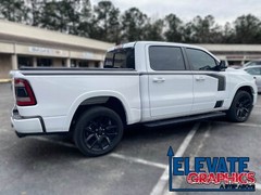 For Ram 1500 Stripes Side Hustle 3m Vinyl Graphics Decals Stickers 2019-2024