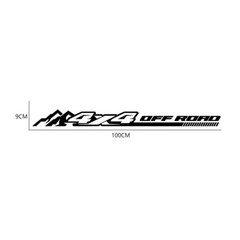 Car Sticker Decals 4×4 Offroad Mountain Graphic Decoration Black DIY Waterproof