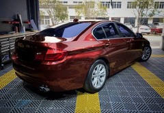 ESSMO PET Super Gloss Metallic Vampire Red Vehicle Vinyl Wrap Decal Like Paint