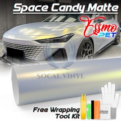 ESSMO PET Space Candy Matte Platinum Gold Car Vehicle Vinyl Wrap Decal Sticker