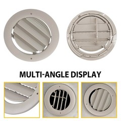 4Pcs 2Pair Fits Ford Roof Air Vent Louvre 15-25 Transit YC3Z-19893-AA 4-12X