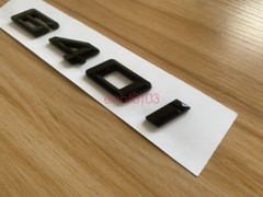 Gloss Black 3D ABS Letters Trunk 640i Emblem Rear Badge for BMW 2017-2022 640i