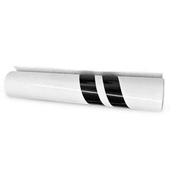 Delete Blackout Vinyl Overlay for Honda Civic Coupe 2016-2020 Window Trim 1-10