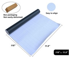 Matte Black Vinyl Wrap, Car Wrap Self Adhesive Film, 1ft x 10ft,