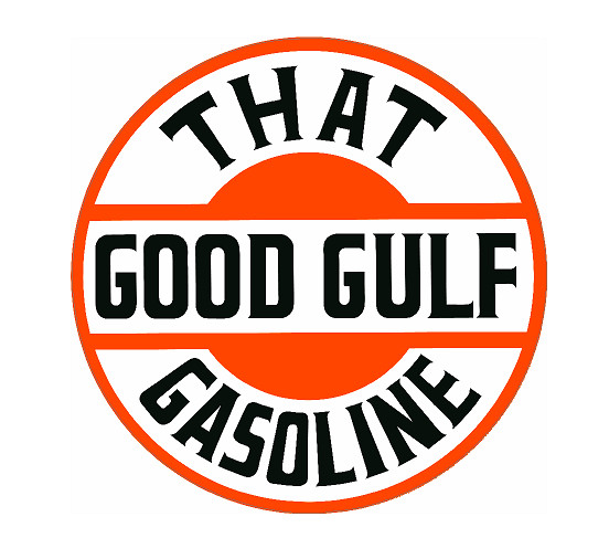 FITS VINTAGE THAT GOOD GULF GASOLINE MOTOR OIL PUMP RESTORATION STICKER DECAL