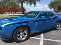 For Dodge Challenger Stripes Side Beast Graphics Vinyl Decal Sticker 2011-2023