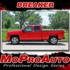 BREAKER 2014-2018 Chevy Silverado Graphic Kit Side Decal Stripe 3M Pro Vinyl