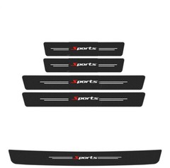 Car Rear Bumper Protector Strip Trunk Door Scuff Sill Cover Anti Scratch Sticker