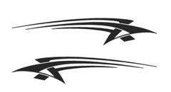 #A1235 DECAL VINYL GRAPHIC VEHICLE CAR TRUCK CROSS OVER SUV VAN SEMI MODERN AUTO