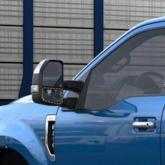 2/4X Tow Mirror Glass Lower Heated Right & Left Side For Ford F150 F250 F350 F45