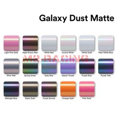 Galaxy Dust Matte Midnight Blue Metallic Car Sticker Decal Vinyl Wrap Sheet Film
