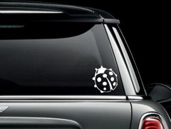 Ladybug Car Van Truck die Cut Window Decal Bumper Sticker US Seller