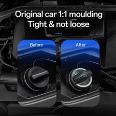 Carbon FiberFuel Tank Gas Filler Cap For Mercedes-Benz E300 E350 E55 E63 E43 AMG