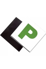 2 X P Green Fully Magnetic Learner Driver P Plates Just Passed Pass New Driver