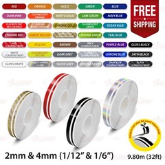 Roll PIN STRIPE Car Model Motorcycle Bike Truck Decal Line TAPE Vinyl Stickers