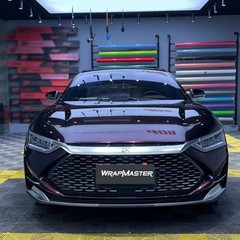 56x5FT Premium Ghost Midnight Blue Car Color Shift Universal Gloss Vinyl Wrap
