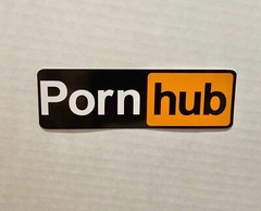 Pornhub die cut decal Sexy Strap Sticker Slap Funny XXX 5 inches OF only Fans