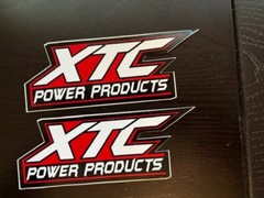XTC POWER PRODUCTS 2PC STICKER SET BAJA1000 NORRA1000 MINT400 LUCAS OIL RACING