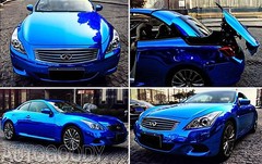 24″ x 60″ Blue Chrome Mirror Vinyl Film Wrap Sticker Decal Stretchable 2ft x 5ft