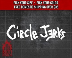 Circle Jerks Decal for Car Sticker for Laptop Punk Rock