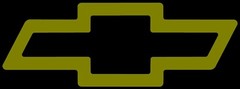 Chevrolet Logo Decal Multiple Colors and Sizes