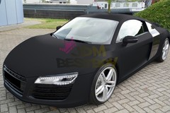 Premium Ultra Matte Flat Black Car Vehicle Vinyl Wrap Sticker Decal Sheet Film