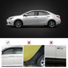 2/4pcs Silicone Car Door Corner Protectors – Anti-Collision Guard Covers